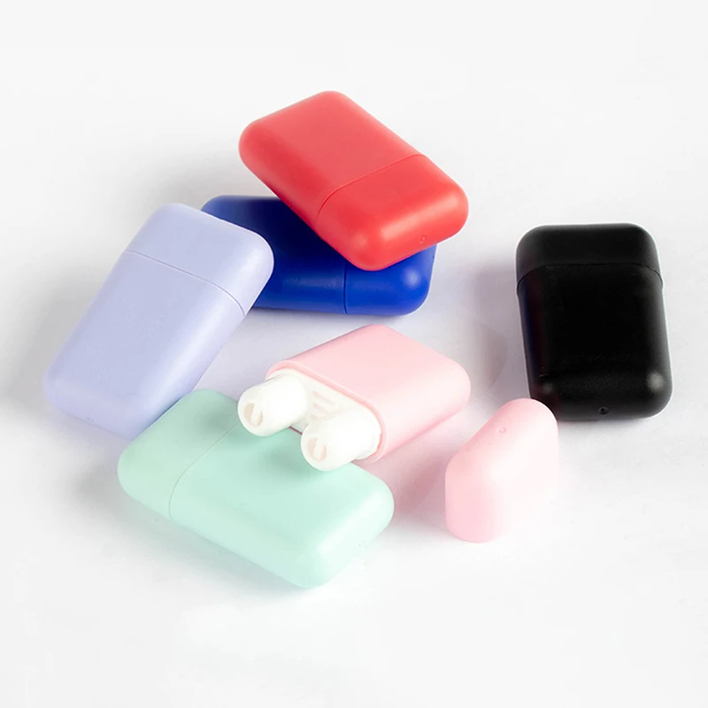 10pcs Double-hole Design Nasal Inhaler Stick Empty Tube Small Nasal Tubes Inhaler Plastic Avoid Sleepiness Device Empty Tube