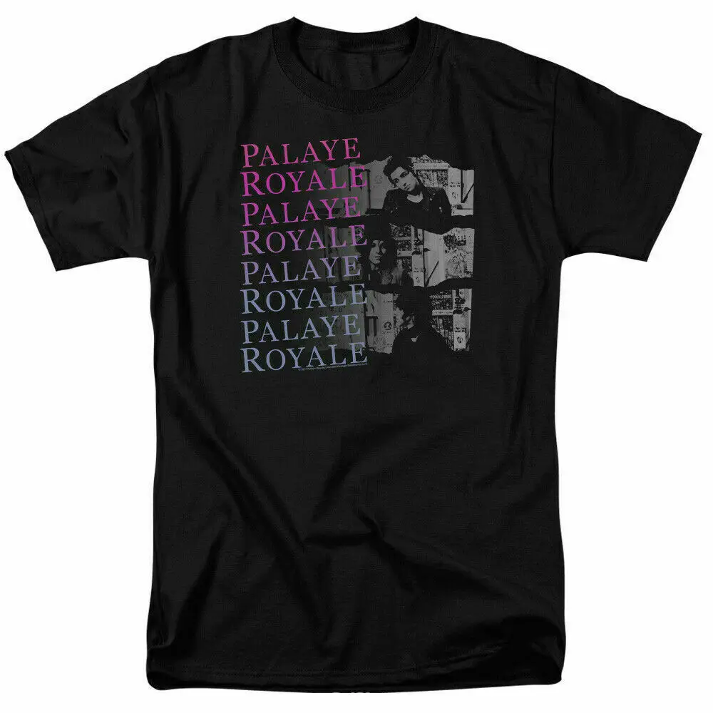 Рваная футболка Palaye Royale, Лицензированная, Рок н-ролл, Музыкальные товары, черный цвет