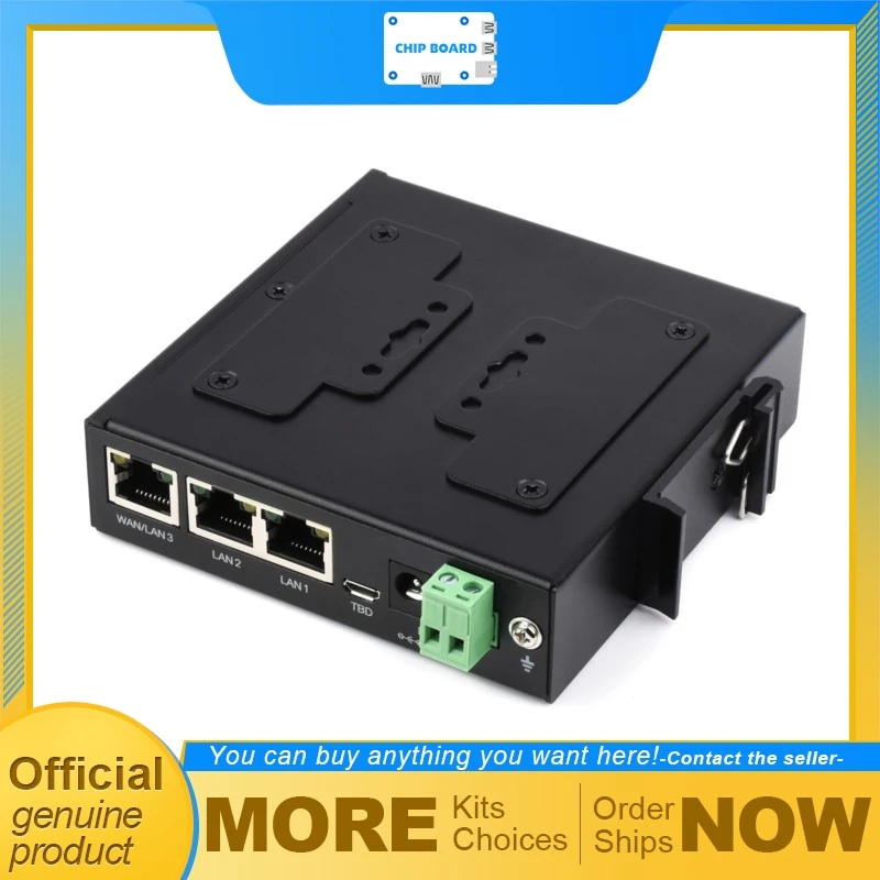 Roteador industrial 4G LTE, design de chip Dual-Qualcomm com modos multi-VPN, 3 portas Ethernet e WiFi de alta velocidade