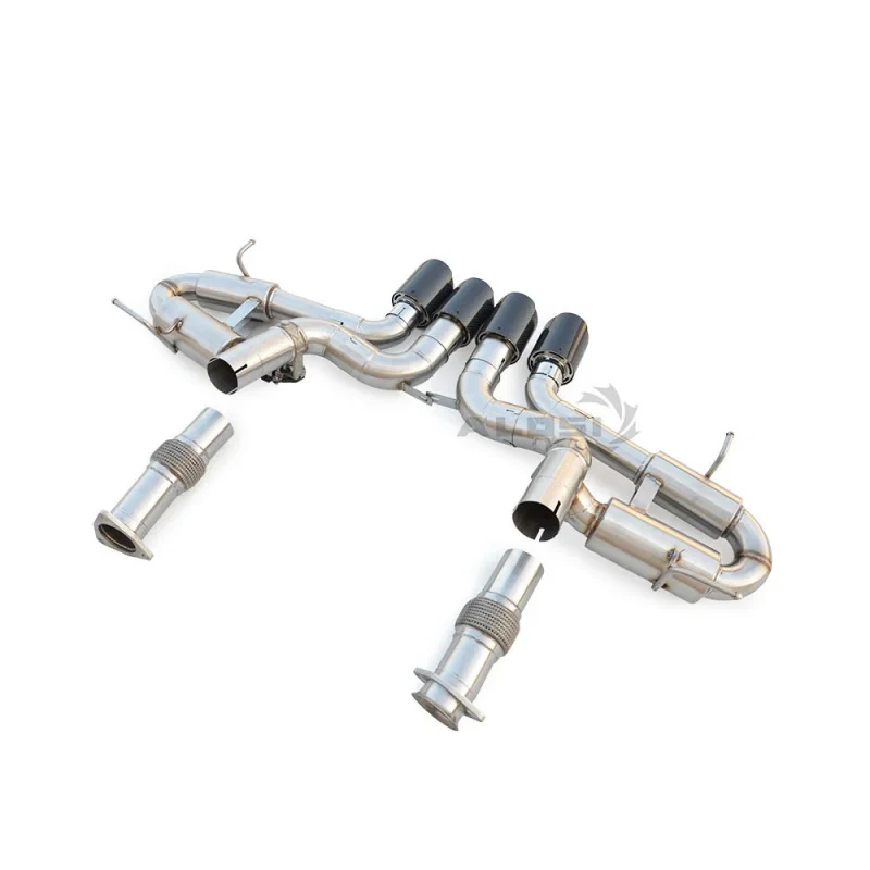 Suitable Stainless Steel High-performance Catback Exhaust System Fit C8Z06 2019-2023 Retrofit,