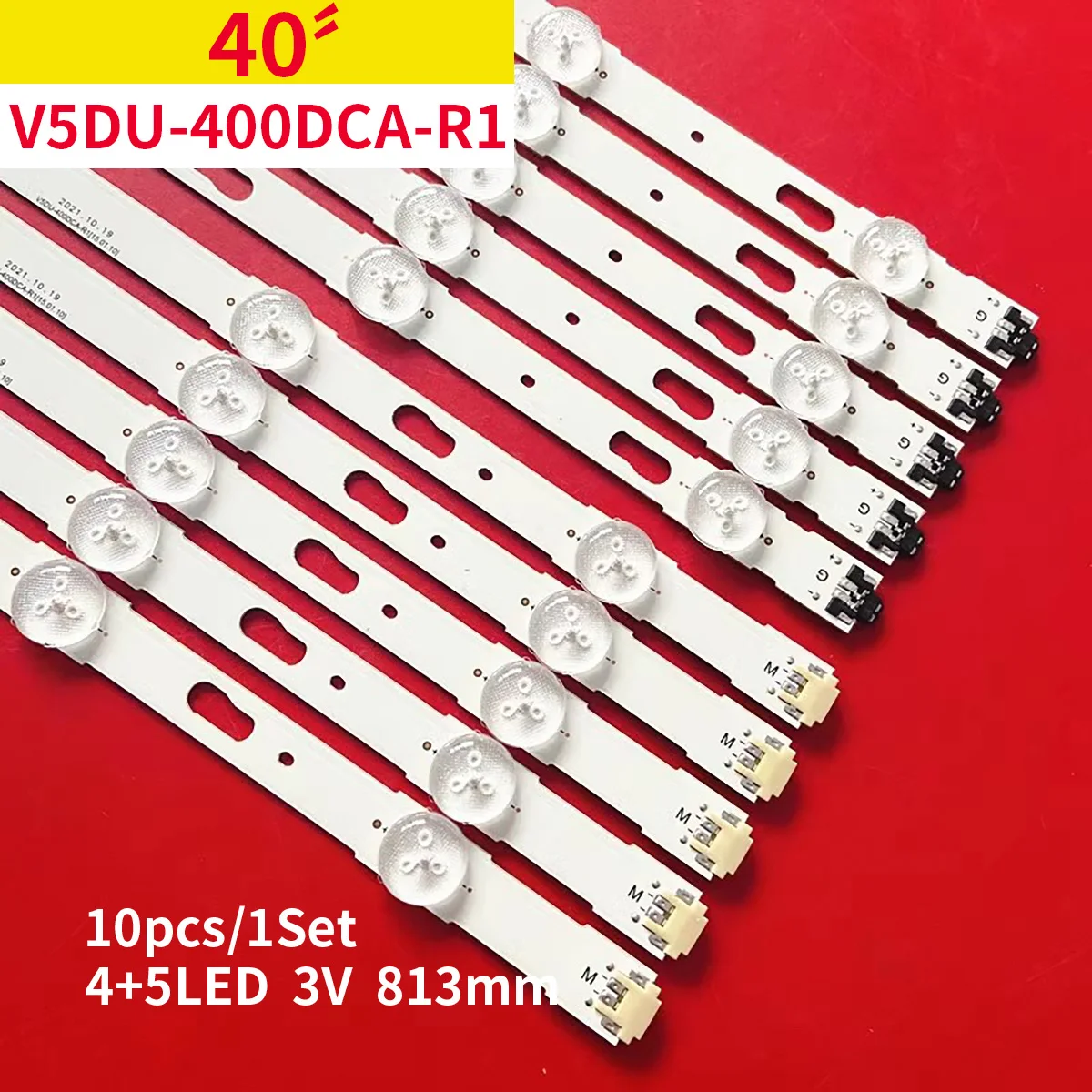 

LED backlight strip V5DU-400DCA-R1 V5DU-400DCB-R1 S_5u75_40_FL_R05 L04 for samsung UN40JU6700 BN96-34792A 34791A