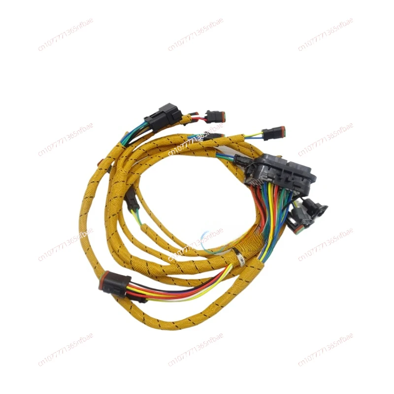 C7 Engine Wiring Harness 198-2713 E324D E325D E329D Excavator Wiring Harness, High Temperature Resistant Wiring Harness