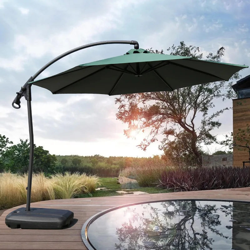 

Outdoor parasol, large sun umbrella, banana garden umbrella
