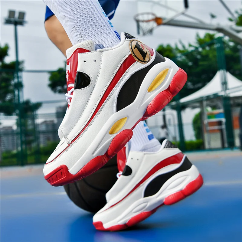 

Super Star Fashion Men's Basketball Sneakers Unisex Professional Basketball Shoes Man Trainers Breathable Bounce Sport Shoes Men