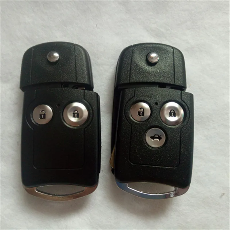 

Откидной чехол для дистанционного ключа, 2/3 кнопки для Honda CRV Jazz ODYSSEY Accord, складной чехол для автомобильного ключа, замена