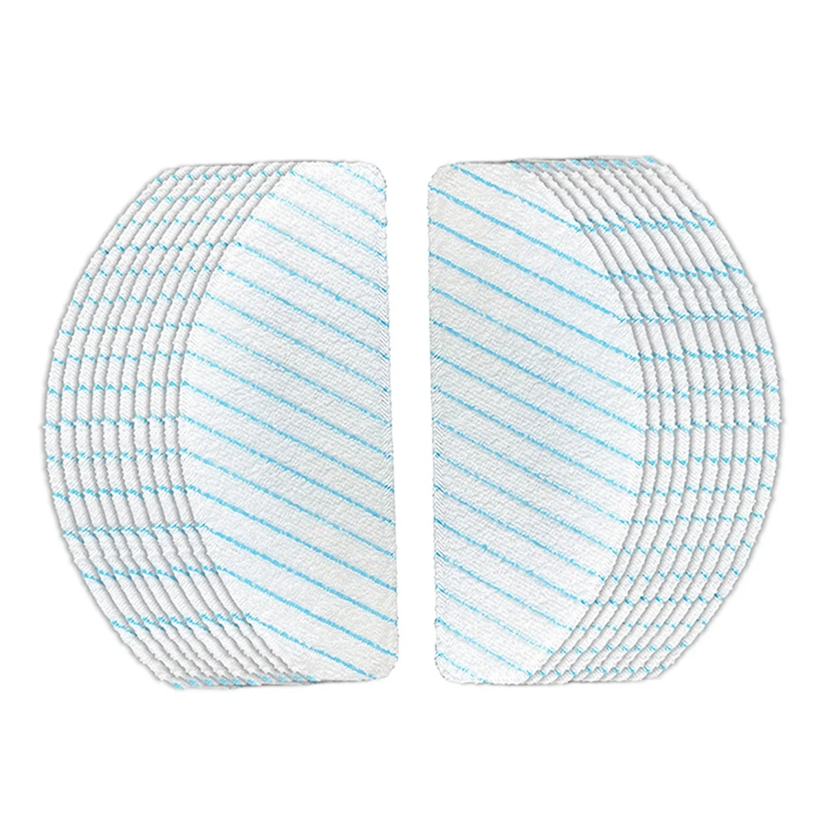 A58E-150PCS для Ecovacs Deebot Ozmo T8 T8+/ T8 AIVI T9 AIVI/N8 Pro/ N8 Pro+ Робот-пылесос Одноразовые подушечки для швабры Запчасти