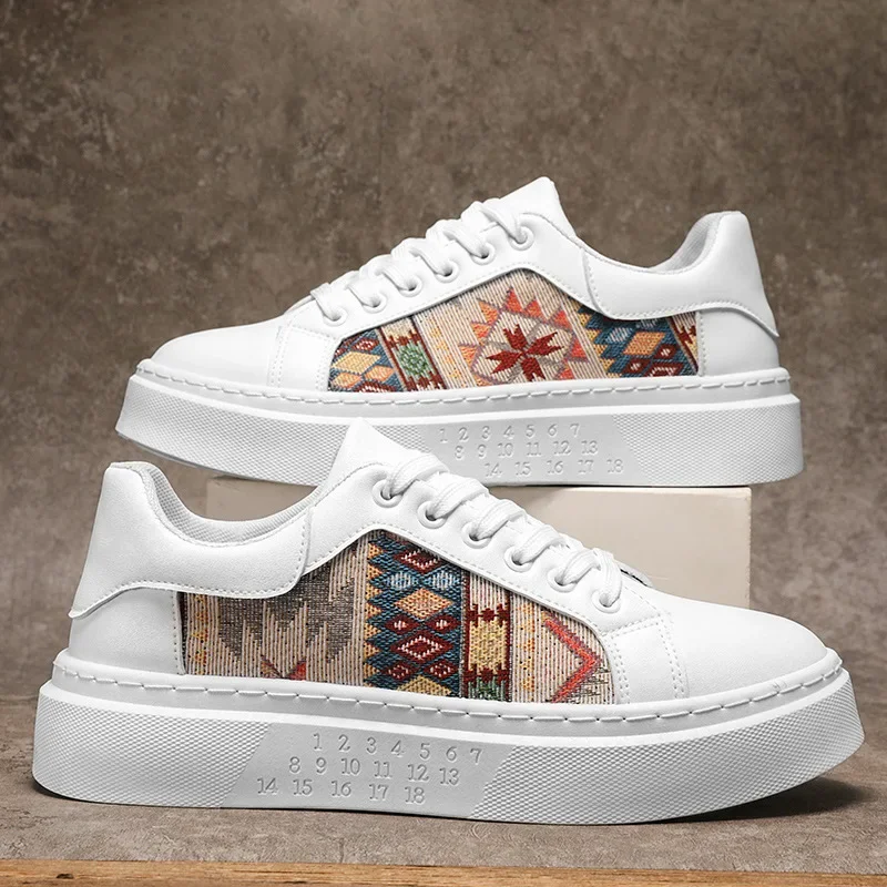 Men Shoes Casual Platform Sneakers Outdoor Leather Tennis Running Sports Hiking Skateboard Luxury Designer Fashion Loafers