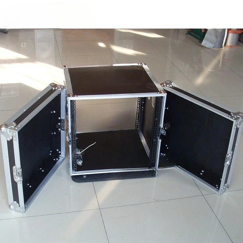 Amplifier Shockmount 10U Rack Flight Case