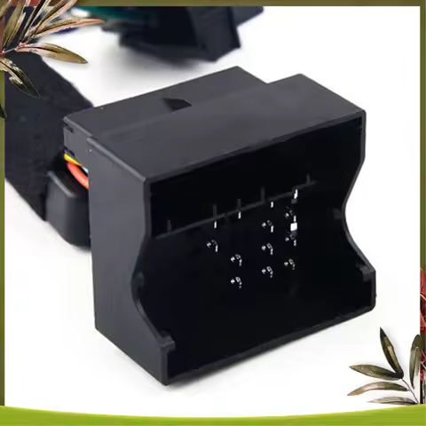 AB98-Car RCD330 MIB RCD510 Multifunction Steering Wheel Button Control Simulator Adapter For Golf 5 6 Jetta MK5 Touran Caddy