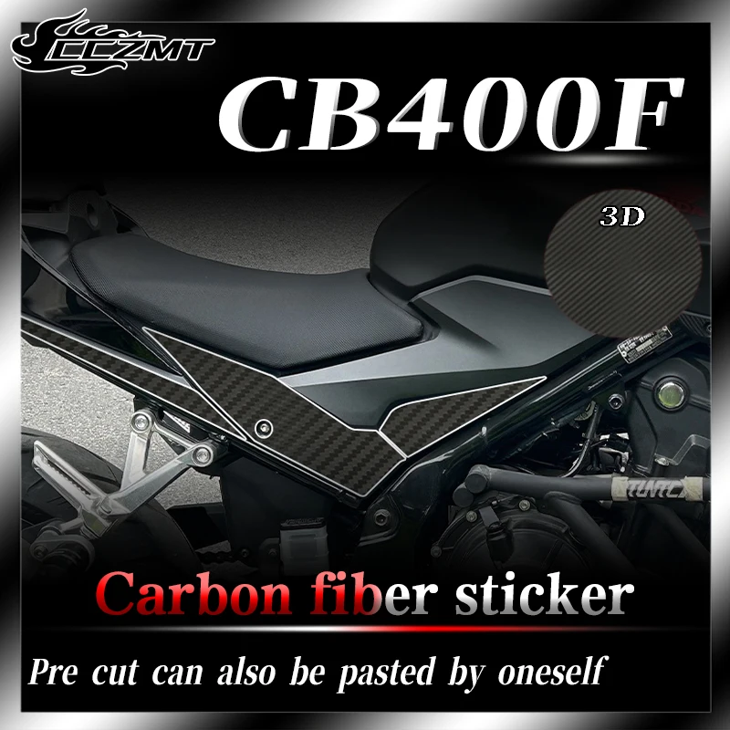 For Honda CB400F stickers all car 3D carbon fiber protective film body scratch resistant decorative decal modification