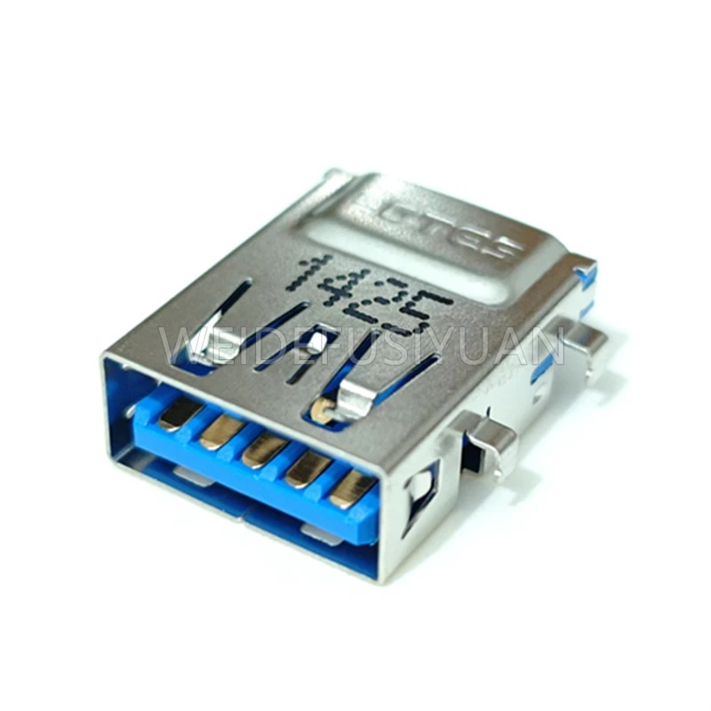 Laptop USB 3.0 Jack Female Port 9Pin Socket Data Connector Plug untuk ACER AN515-44 AN515-45 AN515-46 AN515-55 AN515-56 AN515-57