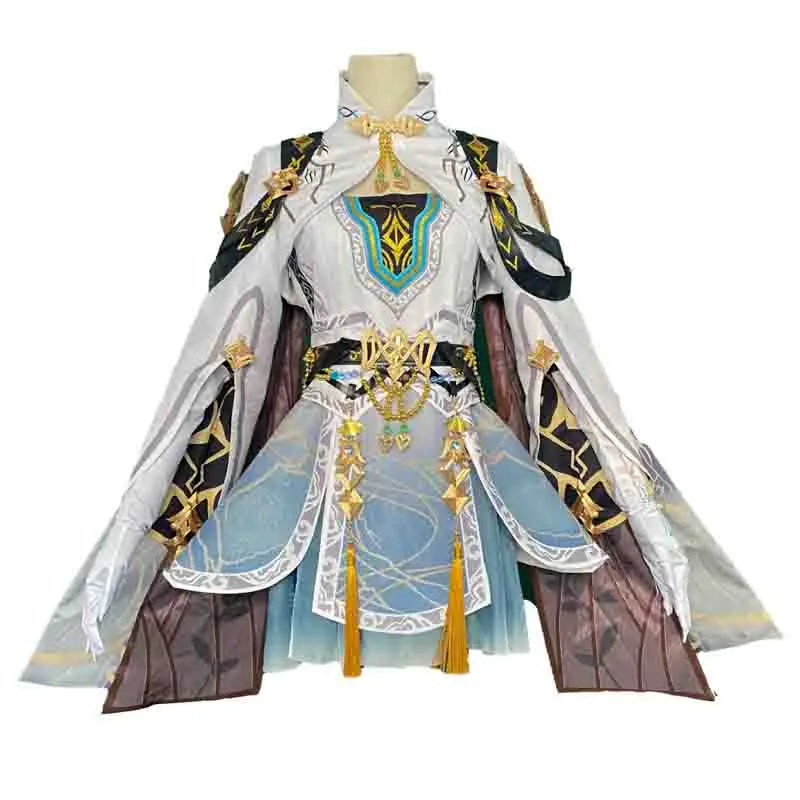 

Love and deepspace Zayne Cosplay Dress Coat Battle Uniform Flowing Clouds Embrace Breeze Heroine Clothing Halloween Suit