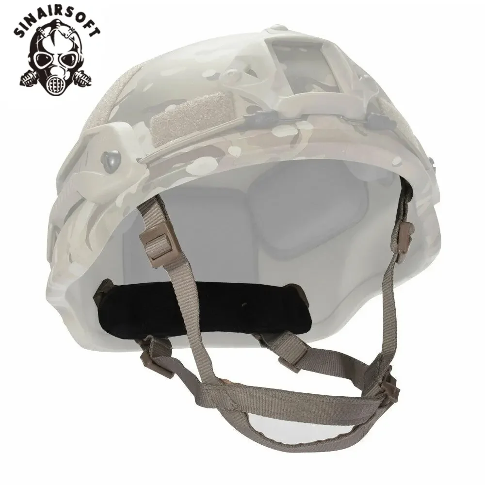 Tactical MICH ACH Helmet Retention System H-Nape Chin Strap For ACH/MICH/Fast Helmet Airsoft Hunting Paintball Sports Safety