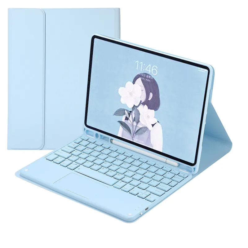

Чехол для Samsung Galaxy Tab A8 10 5 "2021, чехол для Galaxy Tab A8 SM-X200 русская, Арабская, Корейская, испанская, Иврит Клавиатура для планшета