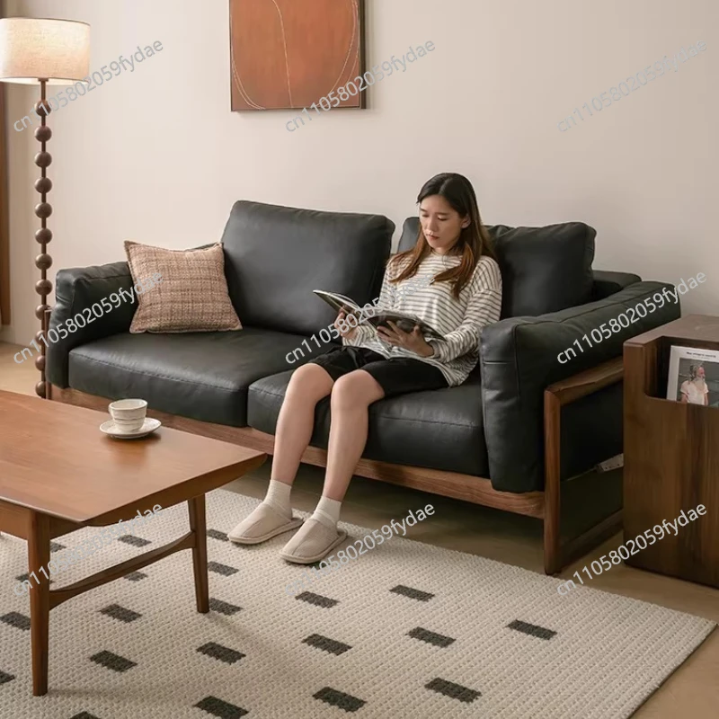 Sectional Leather Living Room Sofas Nordic Living Room Sofas Mid Century Couch Sillon Cama Salon Furniture