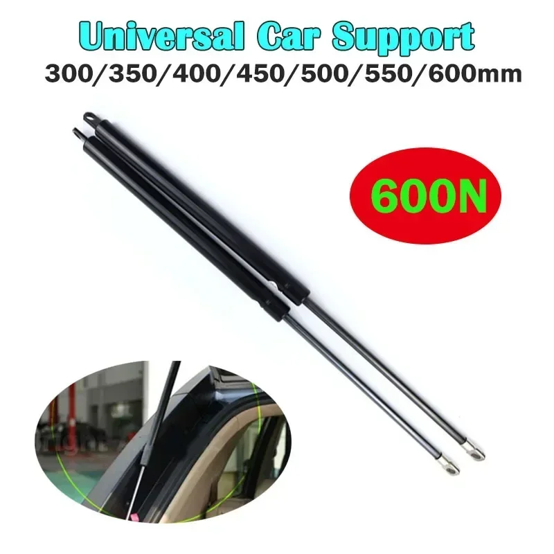 2x 600N 300-600mm Car Gas Struts Bonnet Hood Trunk Tailgate Shock Lift Strut Support Bar Gas Spring Bus Bed Truck Boat Window