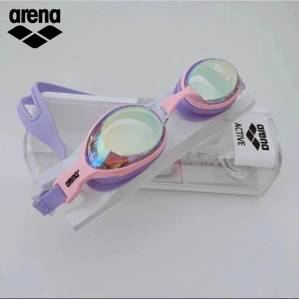 

ARENA Professional Anti-Fog HD Swimming Women Adjustable Silicone Swim EYEWEAR Goggles Leak Proof Protection Glasses Men
