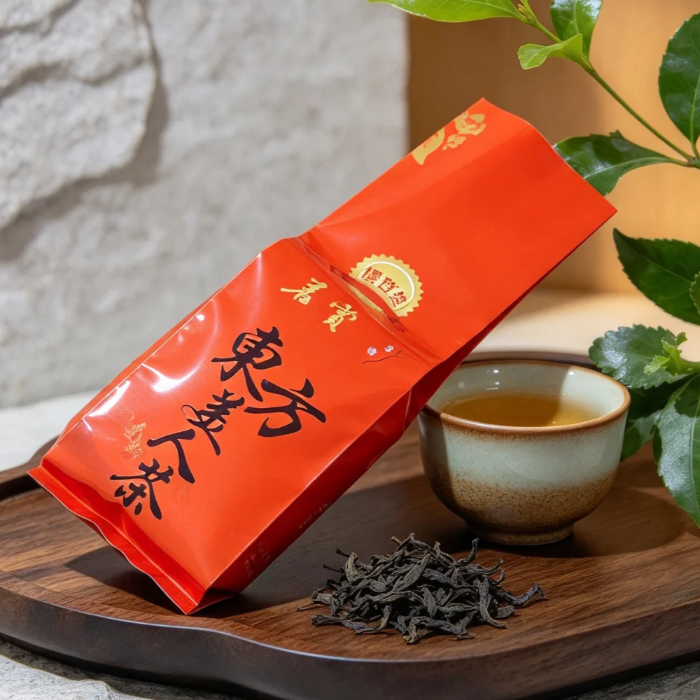 250g Alishan milk oolong tea Packaging Bag TieGuanYin Dianhong tea Seal bag jasmine Puer Chagao Green Dian Hong tea Packing Bag