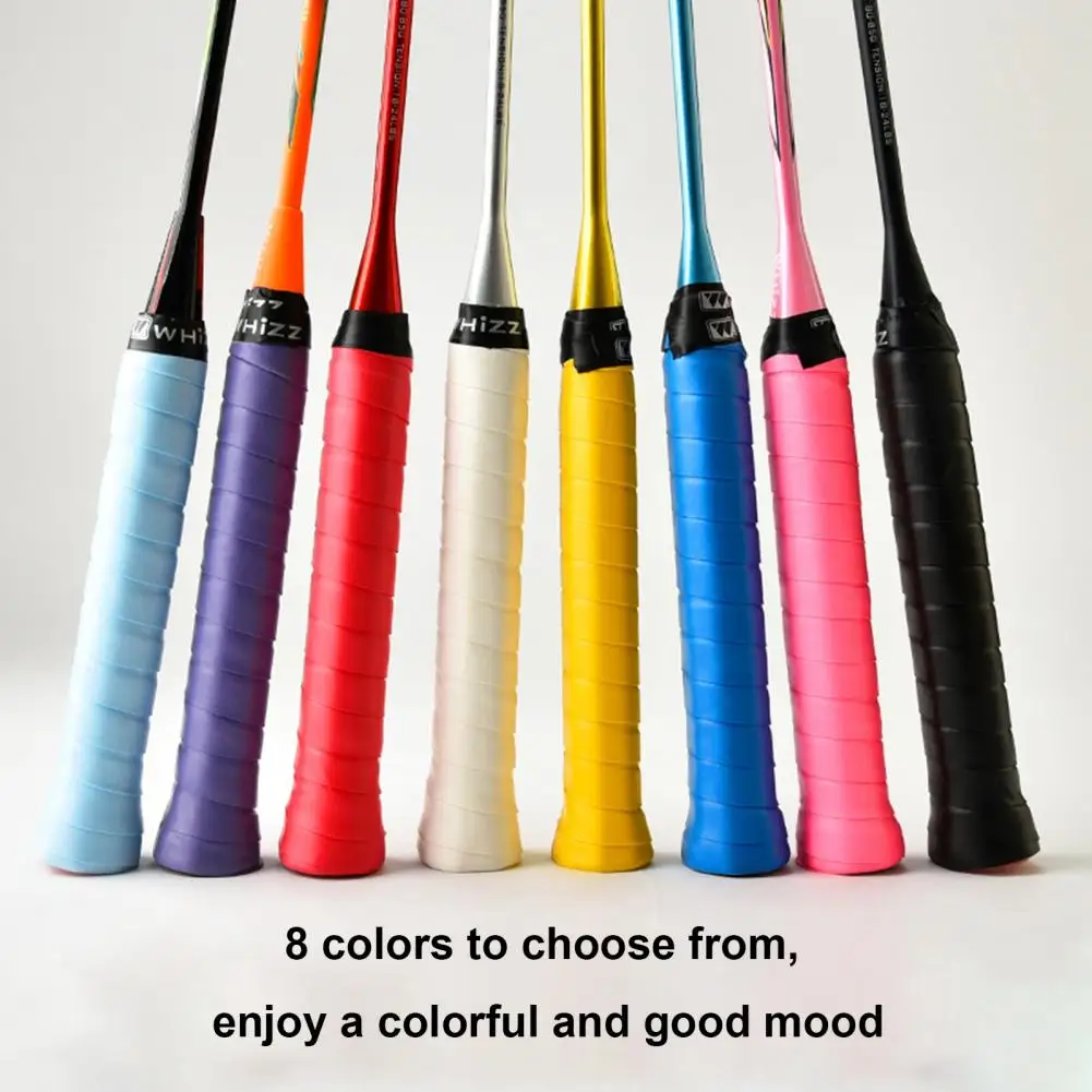 Fita adesiva para raquete de tênis, alta elasticidade, antiderrapante, absorvente de suor, fita overgrip, acessórios esportivos