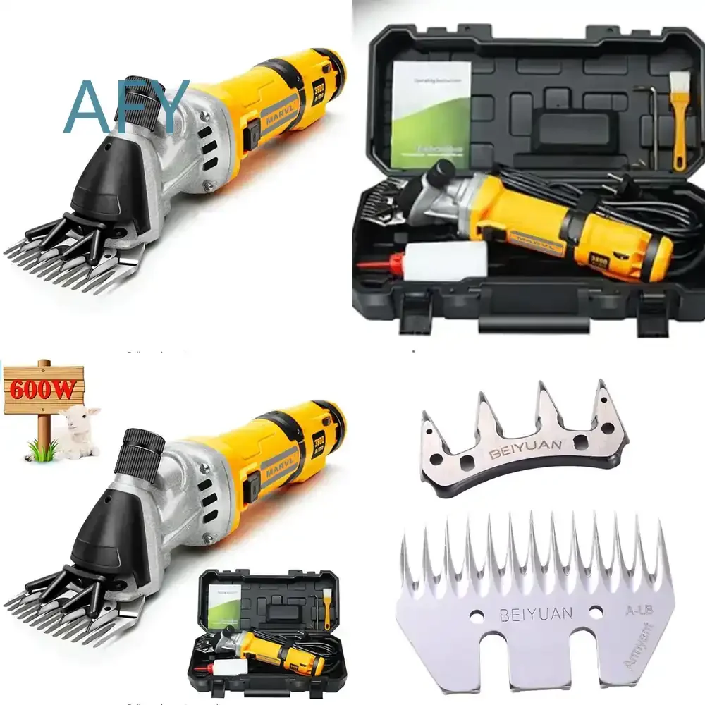 High Power Portable Electric Sheep Shearing Clippers for Livestock Farming for Sheep Goat Wool Trimming Heavy Duty Animal
