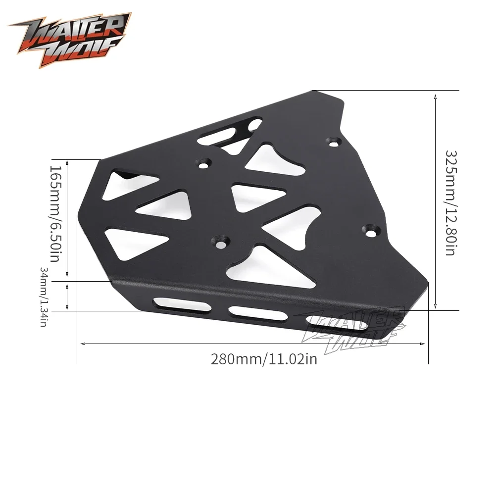 New Rear Rack Luggage Top Carrier Box Bracket For CFMOTO 450MT 2024 Motorcycle Storage Box Shelf Tail Cargo Support Accessories