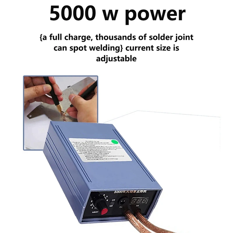 5000W Mini Spot Welder Kit Attery Spot Welder DIY 18650 Battery Pack Welding Tool Portable Spot Welder Pen EU Plug