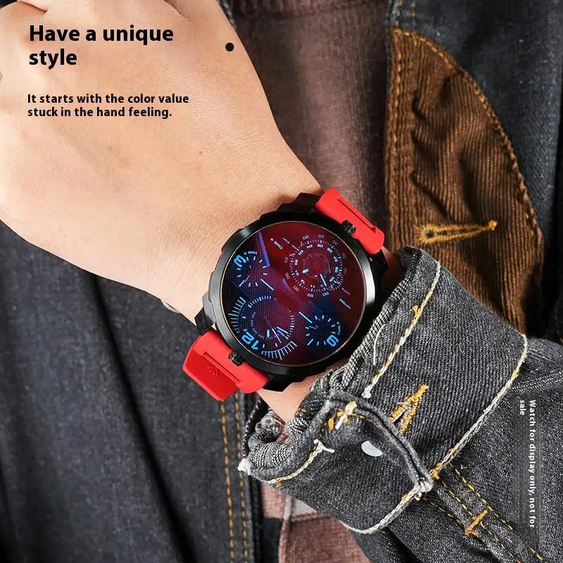 FKM 방수 방진 퀵릴리즈 시계 밴드, 디젤 DZ4323 DZ4318 DZ7362 7332, 불소 고무 시계 스트랩, 22mm, 24mm, 26mm