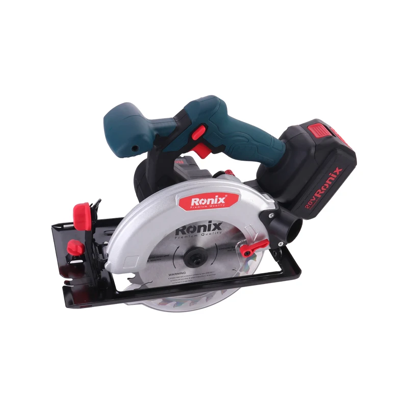 Model 8609 20v 165mm Variable Speed Cordless Mini Portable Electric Power Circular Saw with Lithium Battery