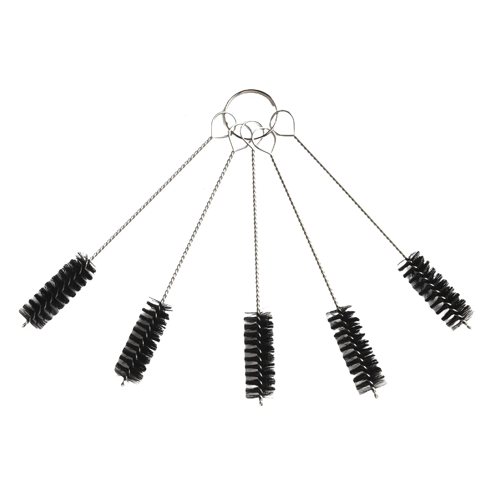 

Washing Long Handle Tube Brush Tool Multi-function Glass Pipe Flexible 2-5mm Household Bottle 5x Cleaning Wire