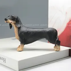 German Dachshund Silicone Mold 3D Animal Pet Dog Dackel Pet Memorial Plaster Crafts Epoxy Resin Mold