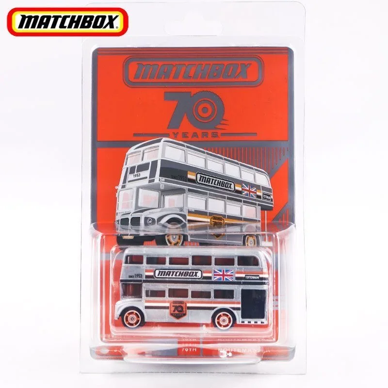 

Genuine Matchbox HPN17 70th Anniversary Limited Edition London Double Decker Bus Alloy Diecast Model Vehicle Collectible Car Toy