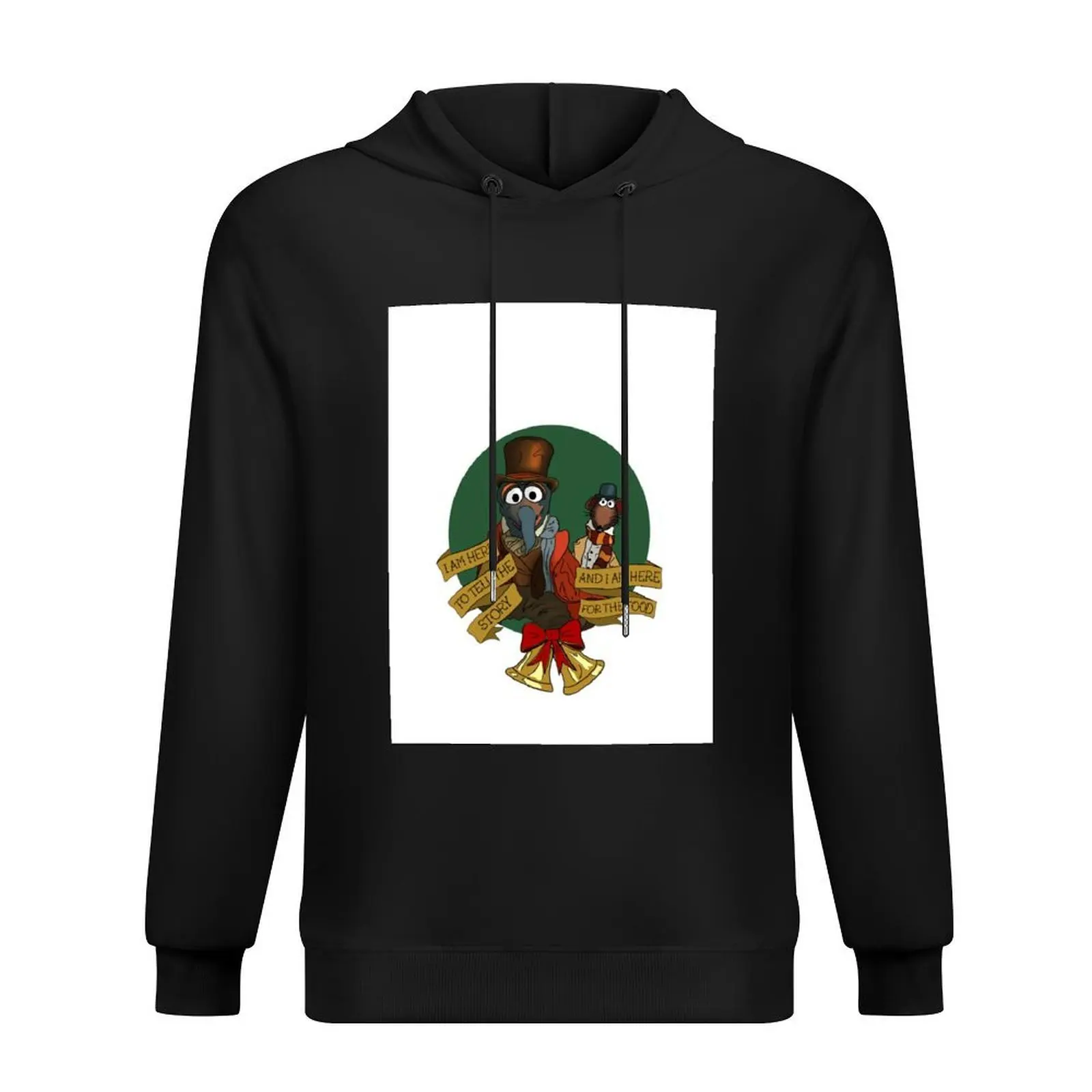 

muppet christmas carol Hoodie anime clothes korean style clothes winter clothes korean man hoodie