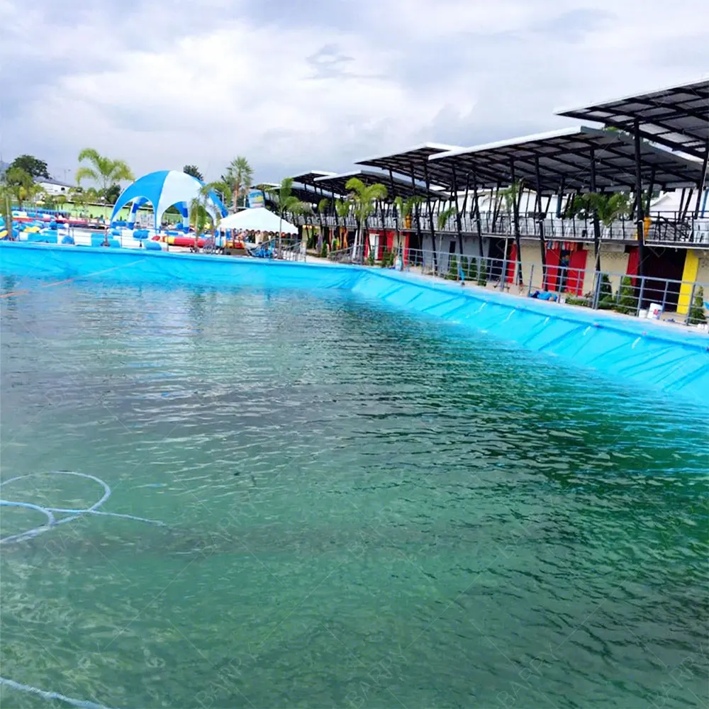 Недорогие пруды для разведения рыбы и креветок с прочной ПВХ-пленкой, бассейны для плавания, рыбалки, водные парки, места для дайвинга.