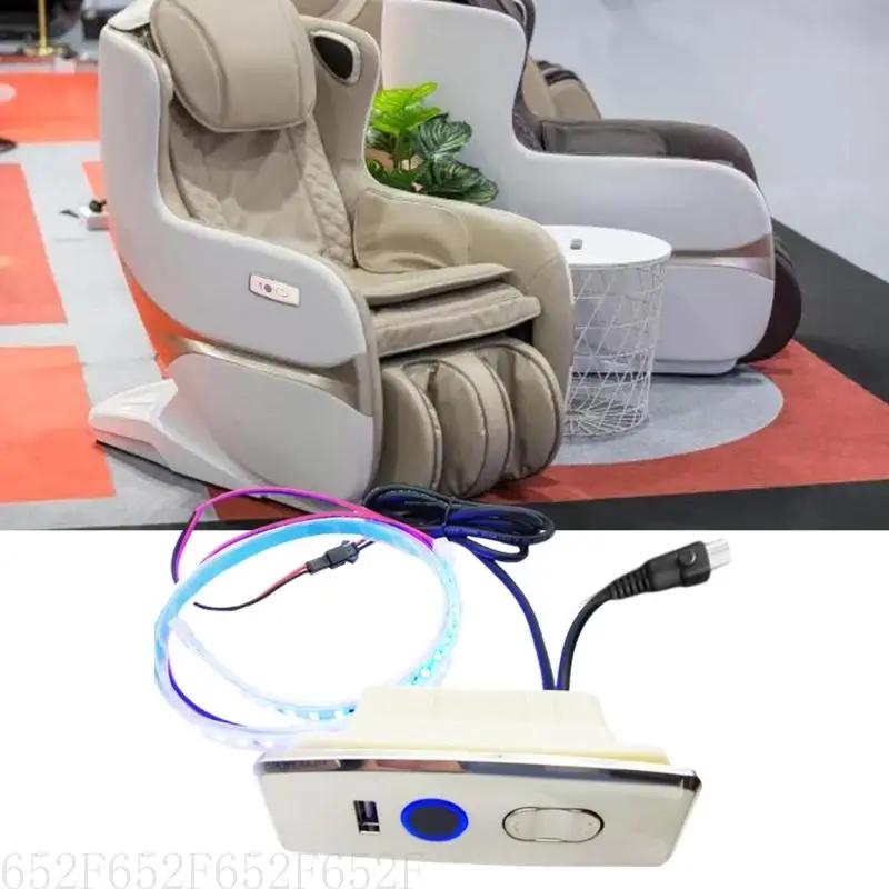 652F Multipurpose Adjustable LED Light Strips Controllers for Electric Sofa Double Systems and Customizable Lighting