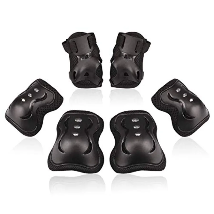/Youth Knee Pad Elbow Pads Guards Protective Gear Set for Roller Skates Cycling BMX Bike Skateboard Inline Skatings Scooter Rid