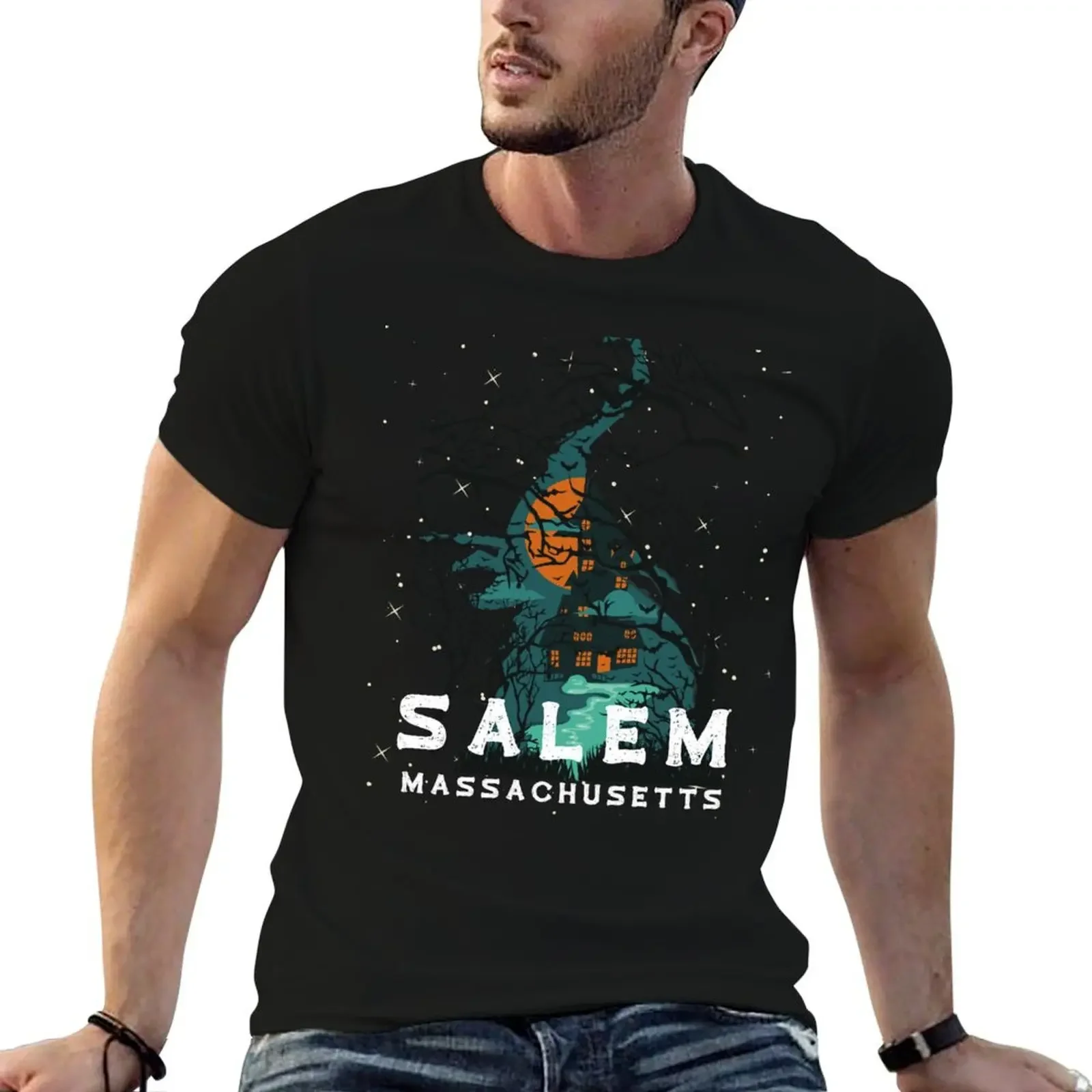 Salem Witch T-Shirt sublime tees summer clothes rapper graphic tees luxury clothes men