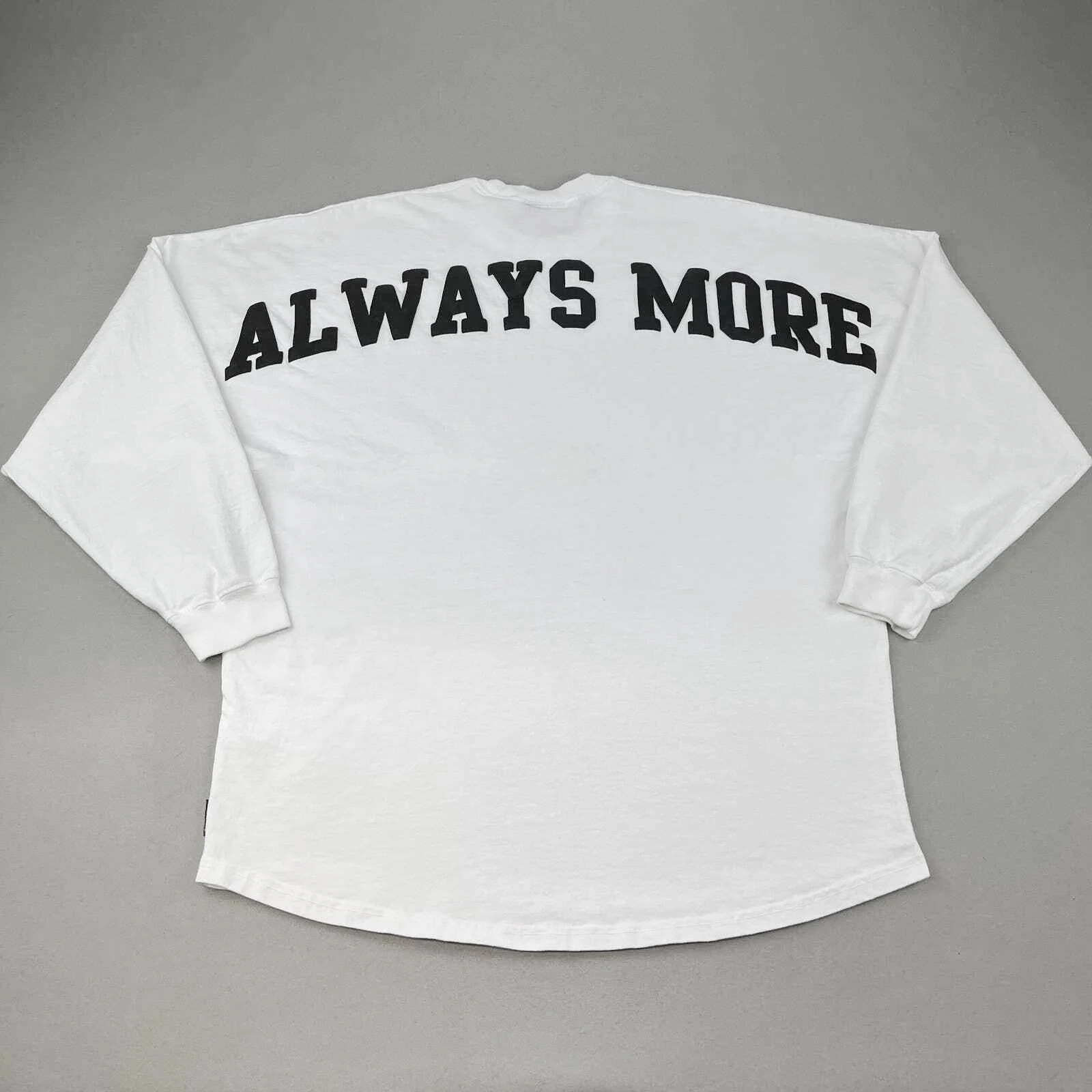Creative Funny Text Long Sleeve T-Shirt Couple Matching Men's Women's Autumn Korean Style Heavyweight 260G Cotton Blend