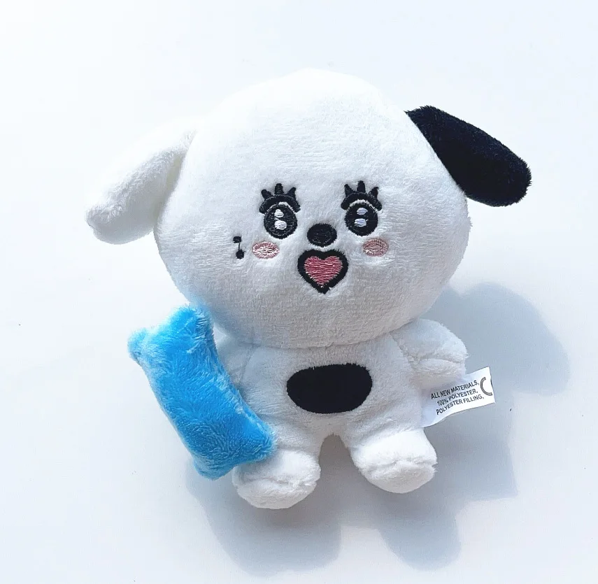 15CM KPOP STAYC Plüschpuppe Schlüsselanhänger Cartoon Bild Kawaii Weiches kurzes Plüschtier SUMIN SIEUN ISA SEEUN YOON J Geschenk Fans Sammlung