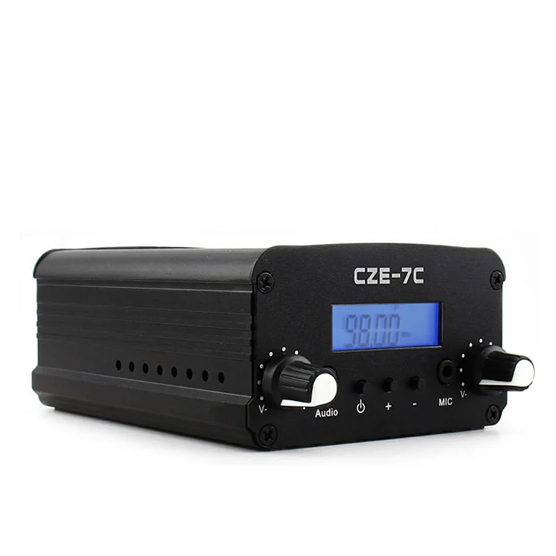 3CGRO-7W FM Transmitter Campus Drive-In Church Cinemas Wireless FM Broadcast Transmitter Stereo Radio Station US PLUG
