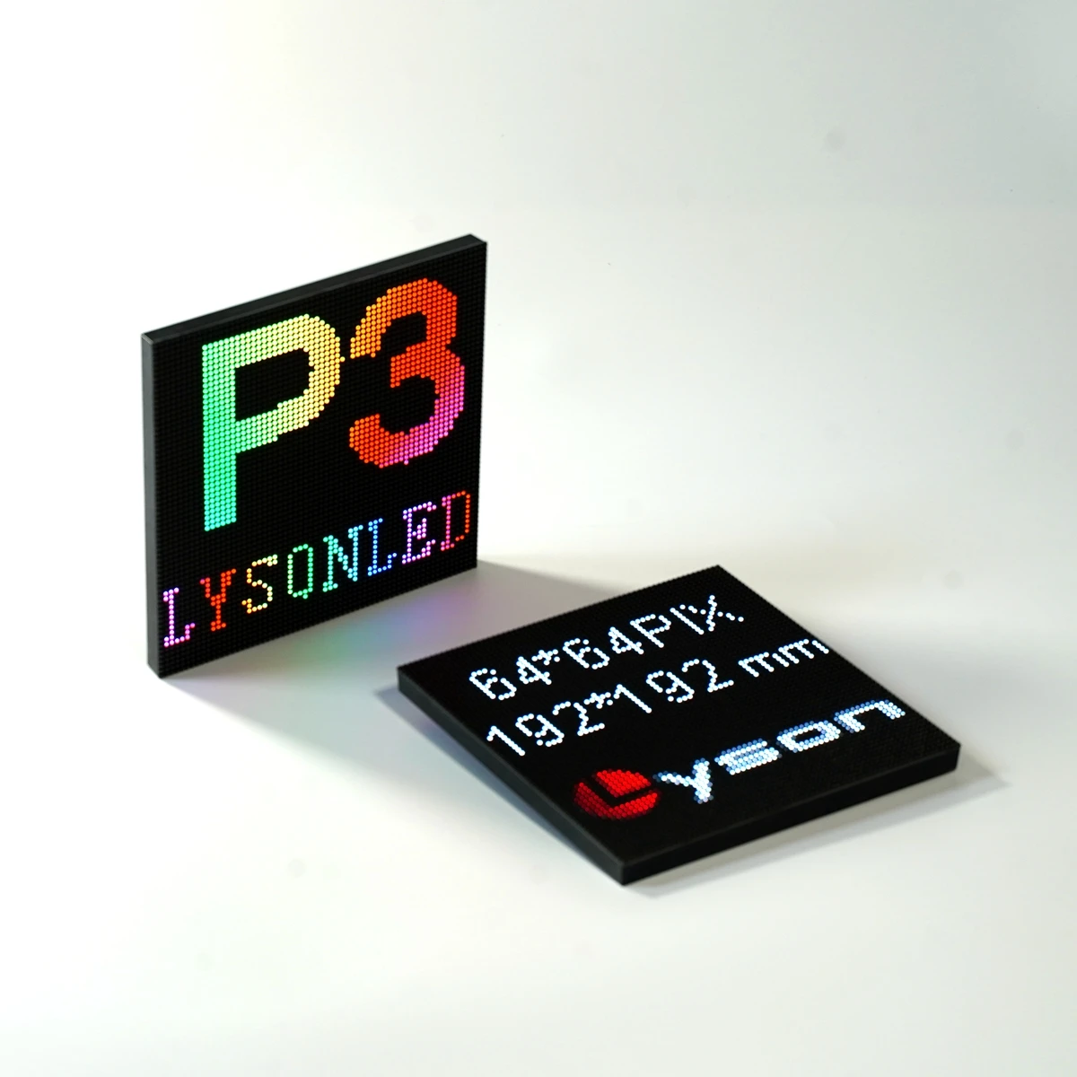 Indoor P3 Full Color LED Display Module 192x192mm SMD RGB LED Video Screen Panel 64*64 Pixels 1/32 Scan HUB75E