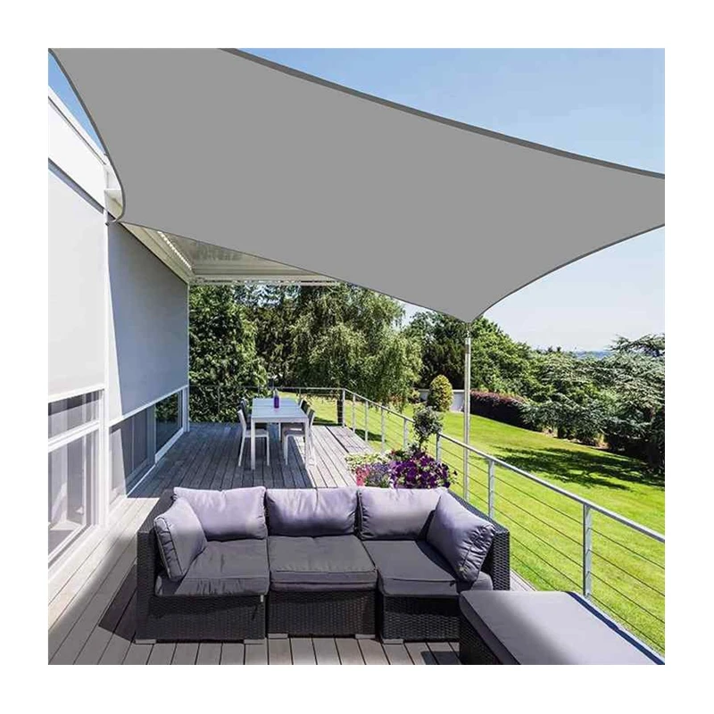 

Rectangle Sun Shade Sail Waterproof Awning Garden Terrace Canopy Outdoor Beach Camping Shelter Tent Swimming Pool Sun Sail