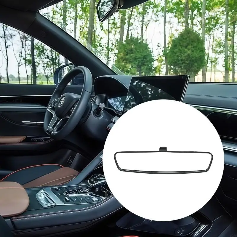 M76E Fahrzeuginnenspiegel für gängige Limousinen- und SUV-Modelle inklusive Antireflexionstechnologie – Detail 4
