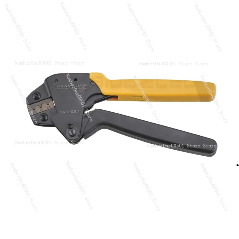 

Miniature ratchet crimping pliers VSA-28B-06-02C-06WF spring tube terminal