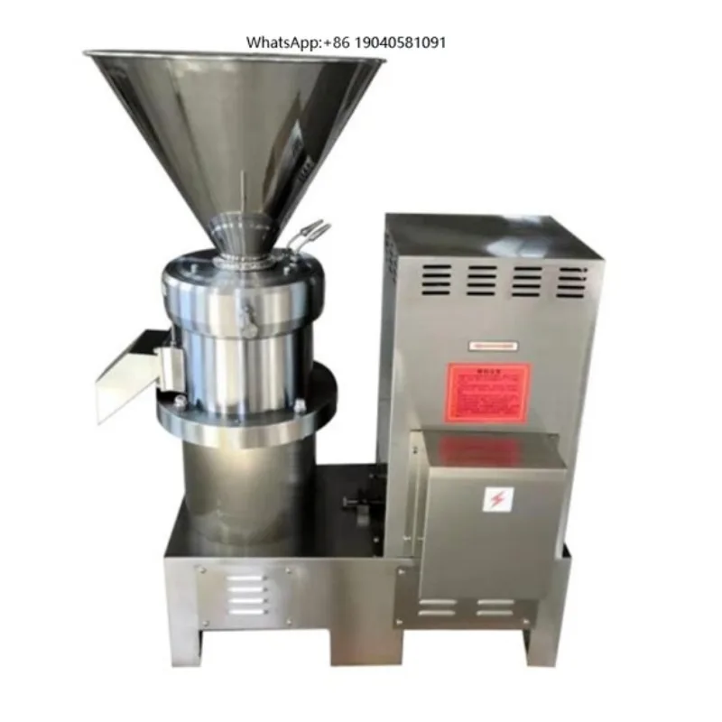 Automatic Onion Garlic Ginger Vegetable Fruit Paste Grinder Machine with Motor for Bakery and Fruit Processing Plant