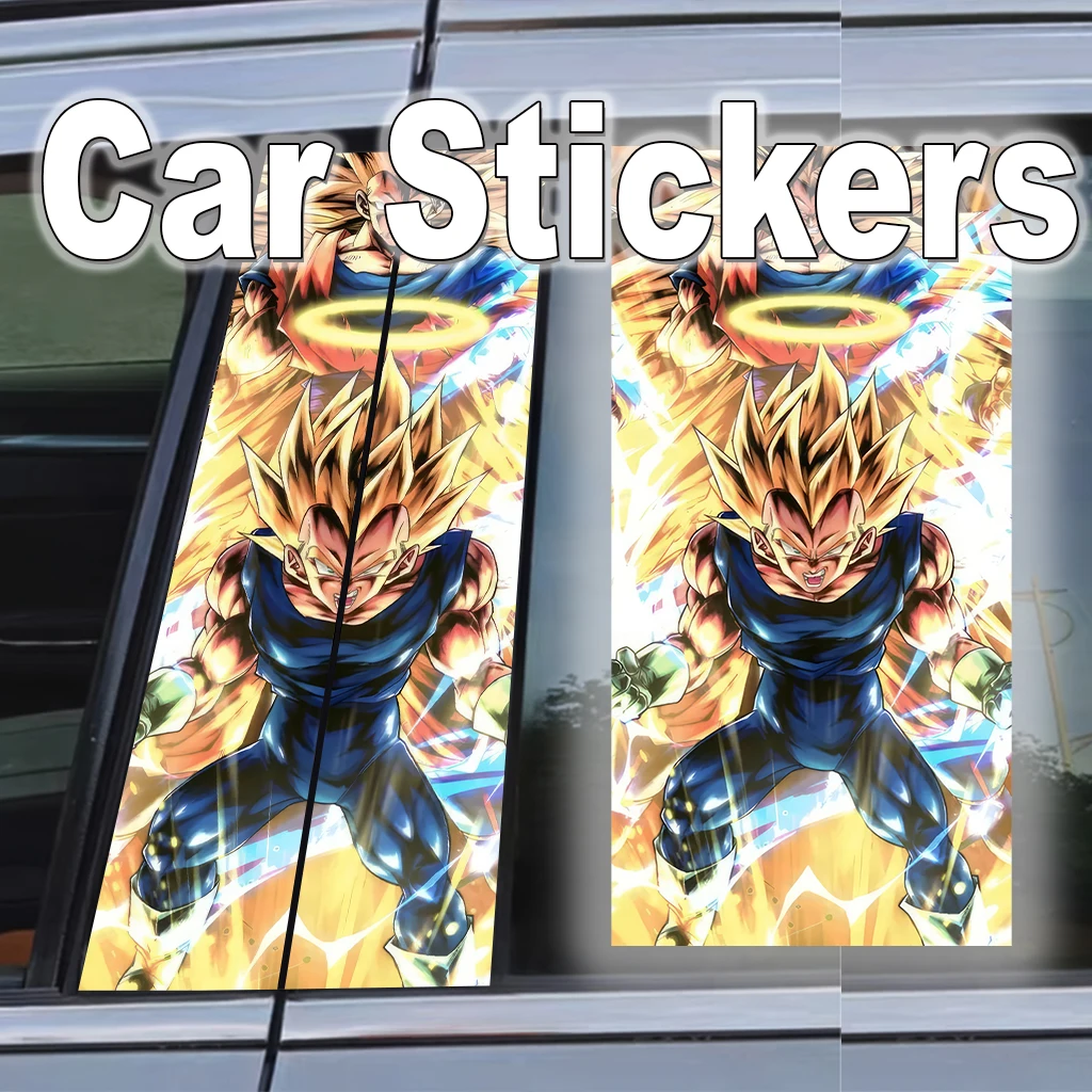 

Dragon Ball Car Sticker Goku Door B Pillar Decal Waterproof Decoration Anime Self-adhesive Decor Gift Car Exterior Super Saiyan