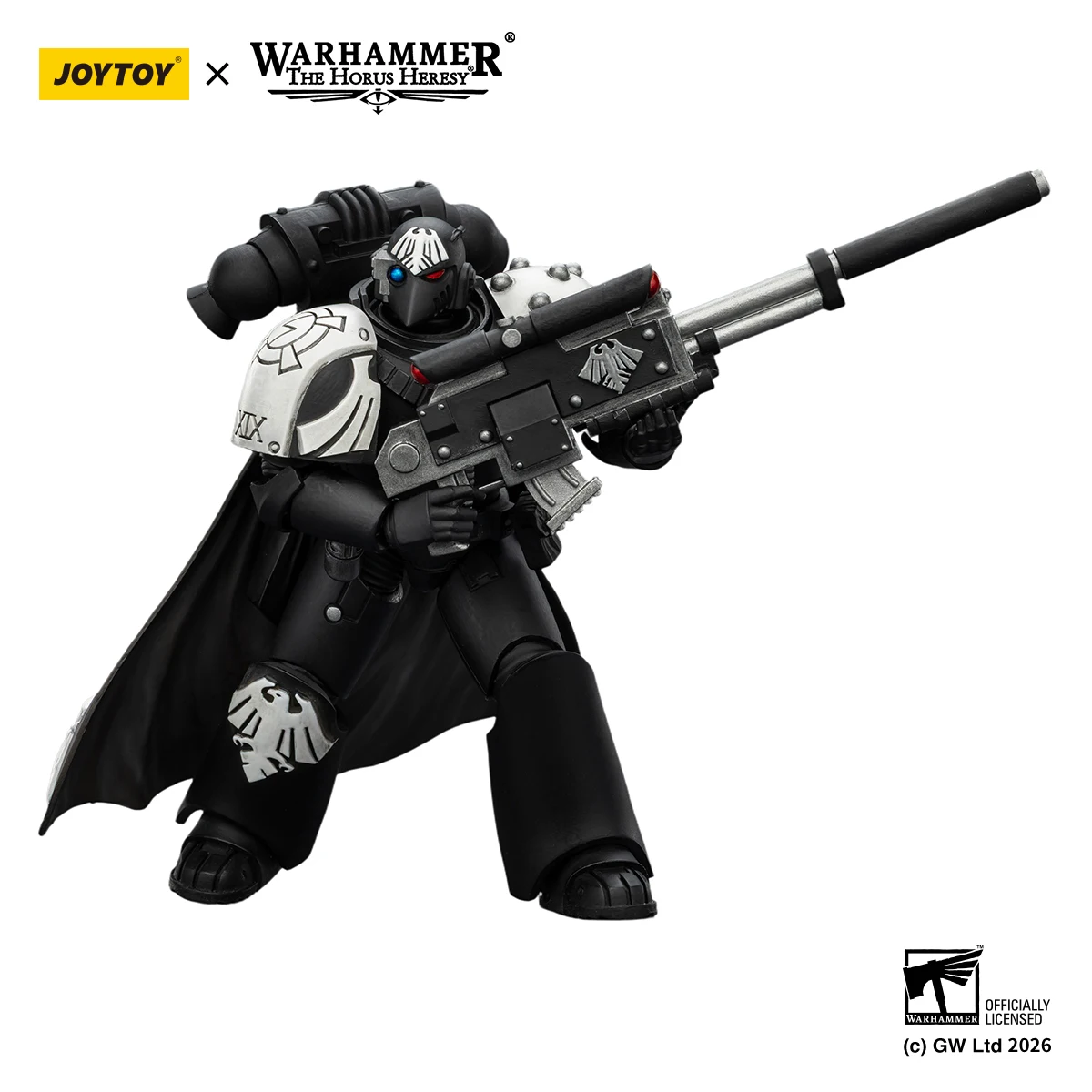 

【MT】JOYTOY Warhammer 40K Raven Guard Mor Deythan Shade with Nemesis Bolt Rifle Mor Deythan with Nemesis Bolt Rifle 1/18