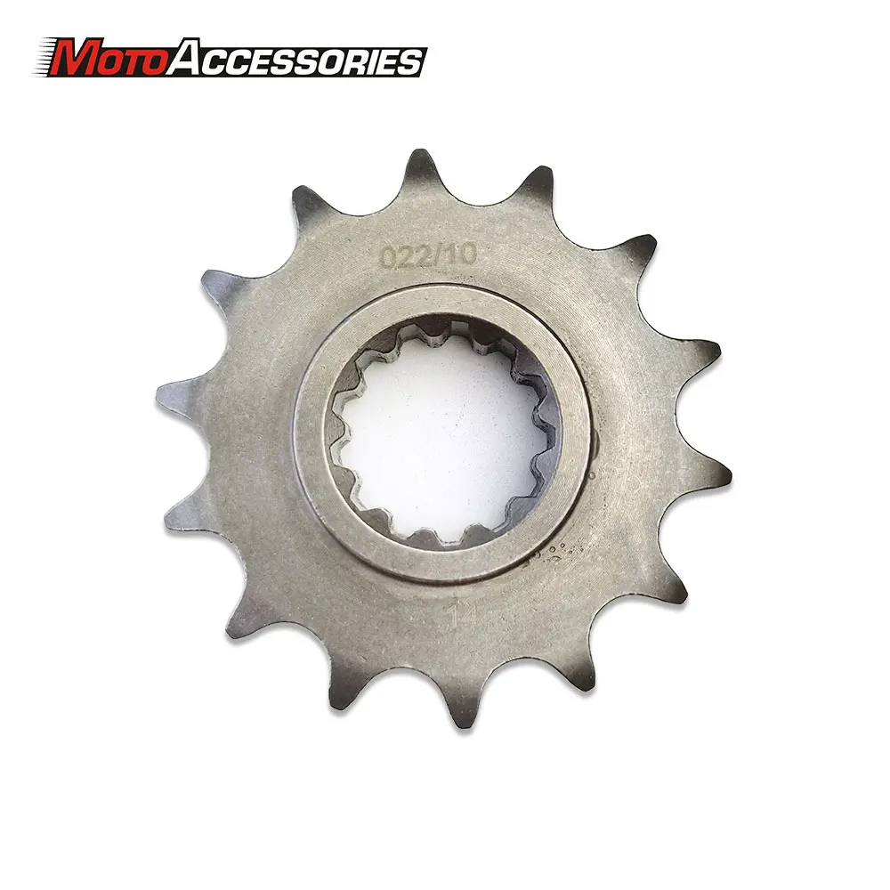 For Suzuki DRZ125 18NC Front Engine Sprocket Motorcycles Chain Sprocket Dirt Pit Bike Motorcycle Accessories