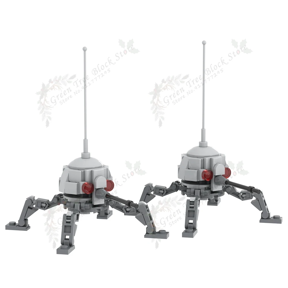 MOC2247 150PCS Interstellar Series MOC Droid Building Blocks Movie Sci-Fi Animal Robot Action Figure Model Assembly Toy For Kids