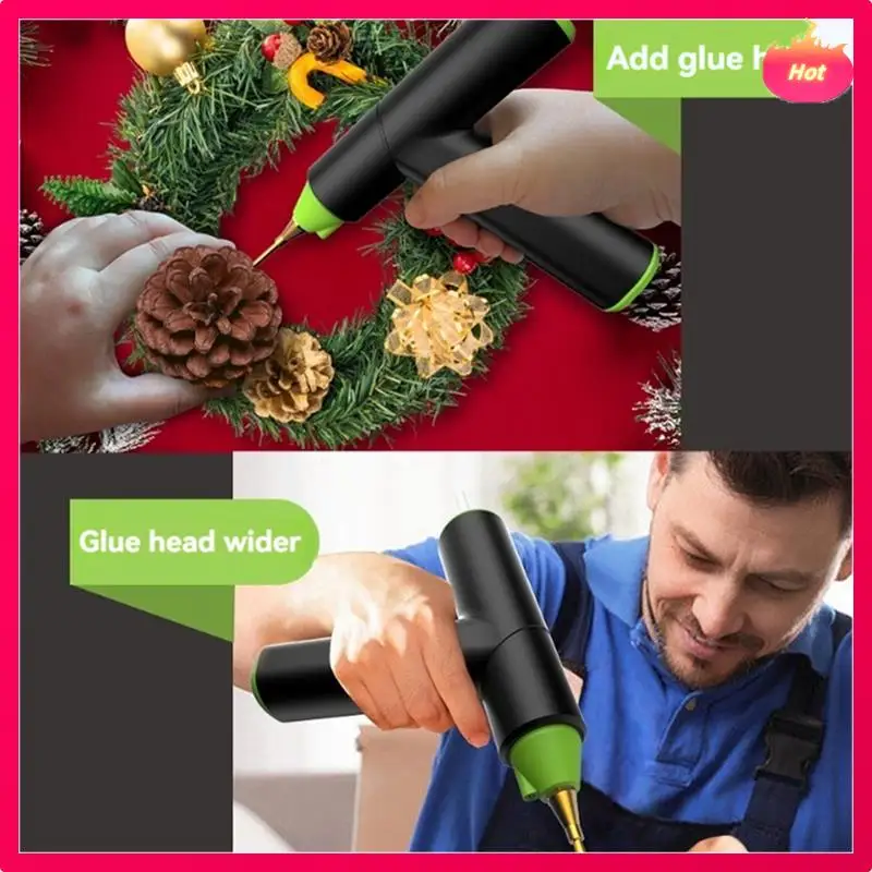 New 10W Electric Hot Melt Glue Tool Household DIY Industrial Tool Heat Temperature Repair Tool Use 7Mm Glue Sticks
