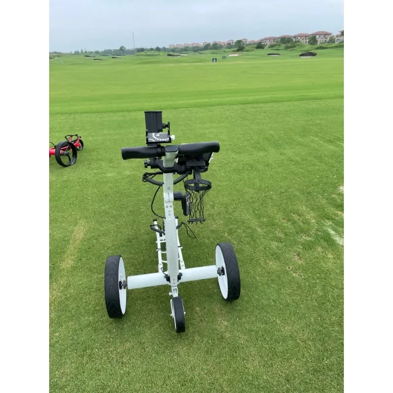 Double Handle 24V DC Lithium Battery Electric Drive Remote Control Remote Golf Trolley